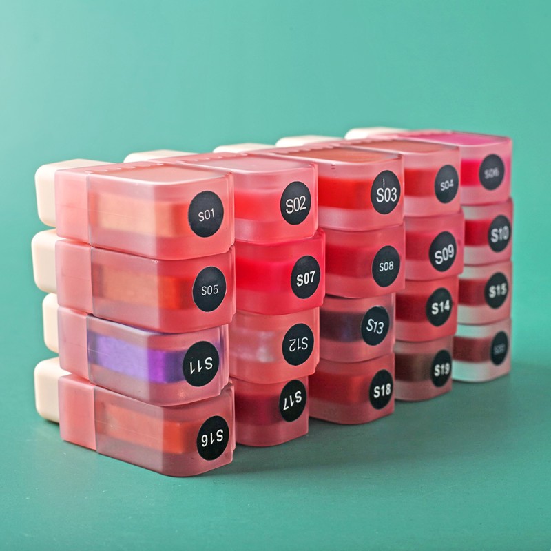 Ice Cream Lip Gloss Small Pudding Moisturizing High Gloss Fine Glitter Lip Gloss Whitening Lipstick