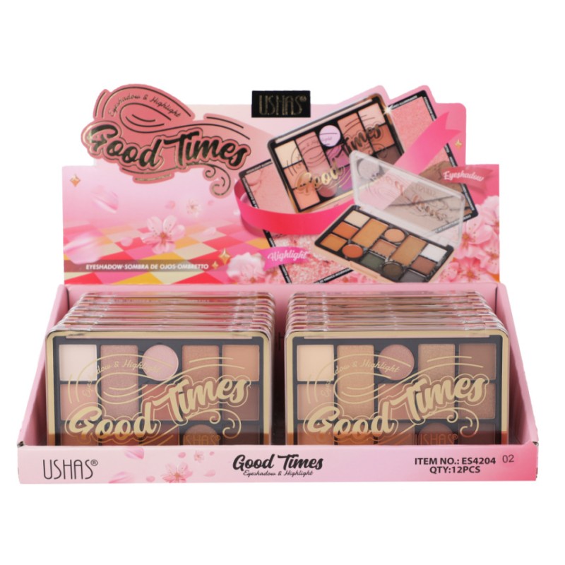 Multi-style Multi-color Matte Pearlescent Eye Shadow Blush Color Makeup Plate