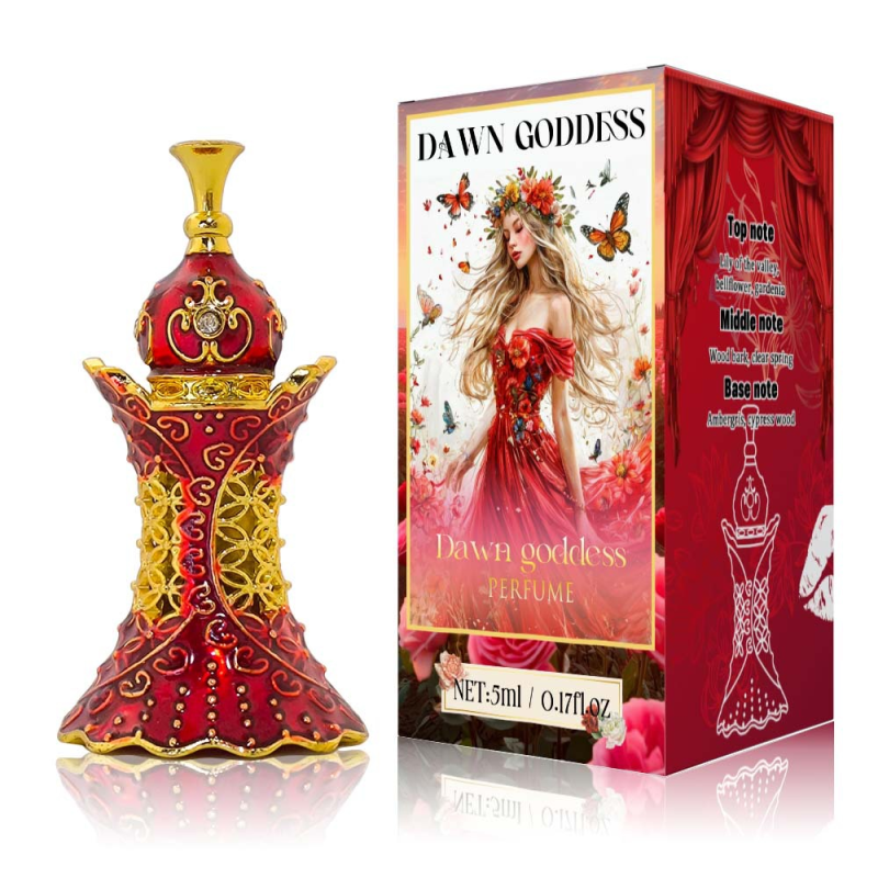 Red Women's Skirt Cologne Light Fragrance Perfume Aromatherapy Deodorant Cross-Border Wholesale