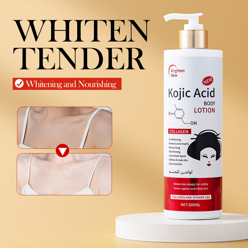 Kojic Acid Series Full English Body Lotion Long-Lasting Fragrance Facial Deep Hydrating Moisturizing Cream