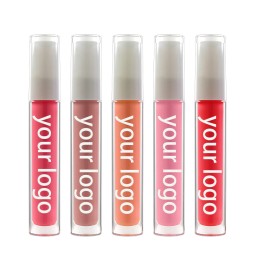 Wholesale of Small Batch Pearl Mirror Lip Gloss Moisturizing Liquid and Red Lip Glaze