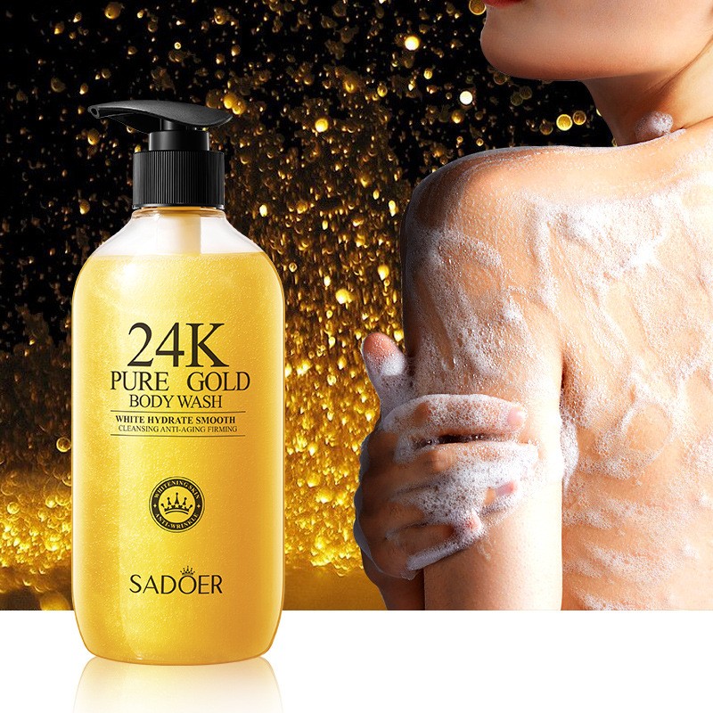 24K Gold Body Soap Deep Cleansing and Nourishing Skin