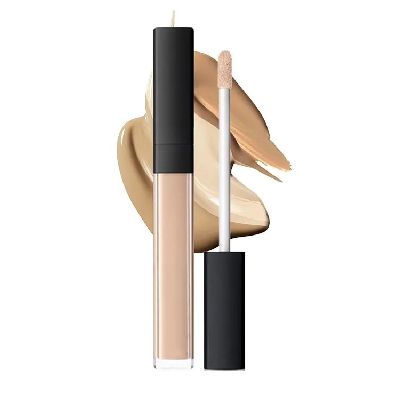 Long-Lasting Natural Light Coverage Moisturizing and Matte Concealer with Mineral Cream No Peeling and Logo-Free