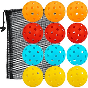 Pickleballs Set Manufacturer - OEM/ODM Custom Pickleballs Set USAPA 40 Hole Indoor Outdoor Pickleball Paddle Racket Pickleballs