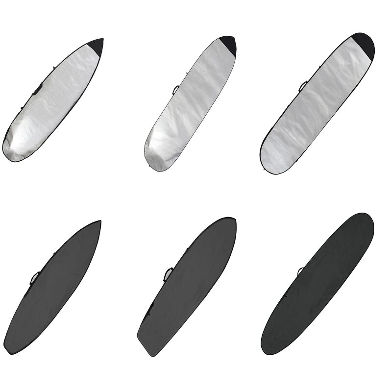 Surfboard Single Bag Factory - OEM/ODM Custom Round Head Single Surfboard Bag Case with Strap UV Water Play