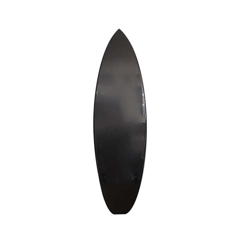 Carbon Fiberglass Surfboard Manufacturer - OEM/ODM Custom Two Colors Matte Shine Black Carbon Fiberglass Surfboard Board