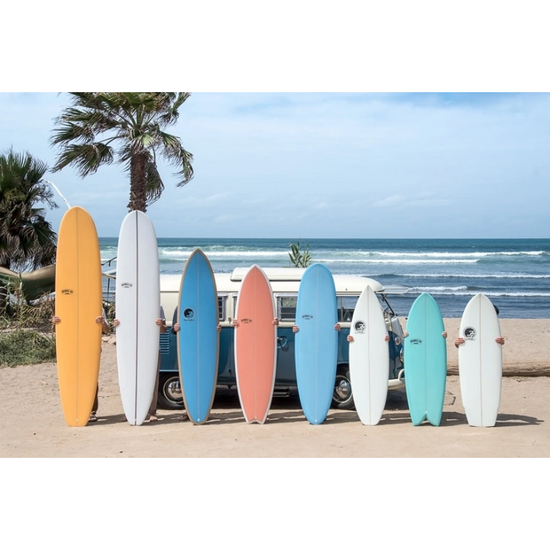 Epoxy Surfboard Factory - OEM/ODM Custom Wholesale Good Price Epoxy Surfboard Board Middle Length Fiberglass Beach