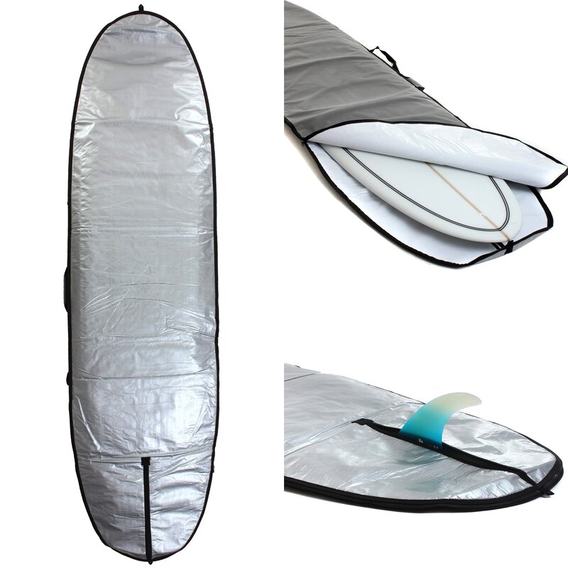 Surfboard Travel Coffin Bag Factory - OEM/ODM Custom Wholesale Surfboard Travel Coffin Bag PVC with Strap Watersports Travel