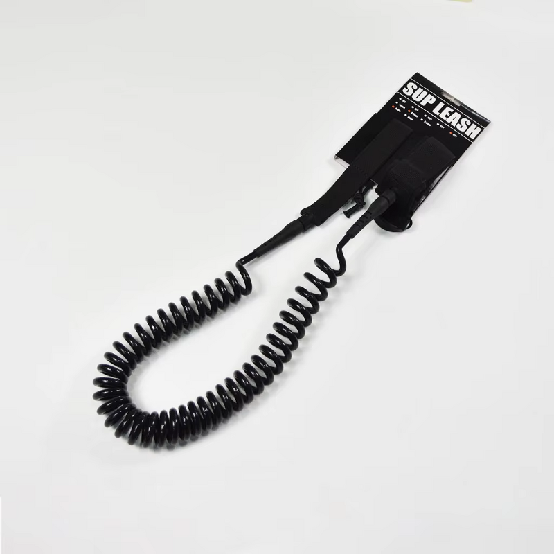 SUP Surfboard Leash Factory - OEM/ODM Custom SUP Surfboard Leash TPU Surf Leash Coiled Ankle Cuff Knee Cuff Leash