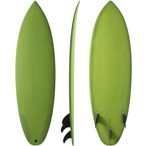 Shortboard Surfboard Manufacturer - OEM/ODM Custom High Performance Shortboard Green Fiberglass EPS Core Stand up Surfing