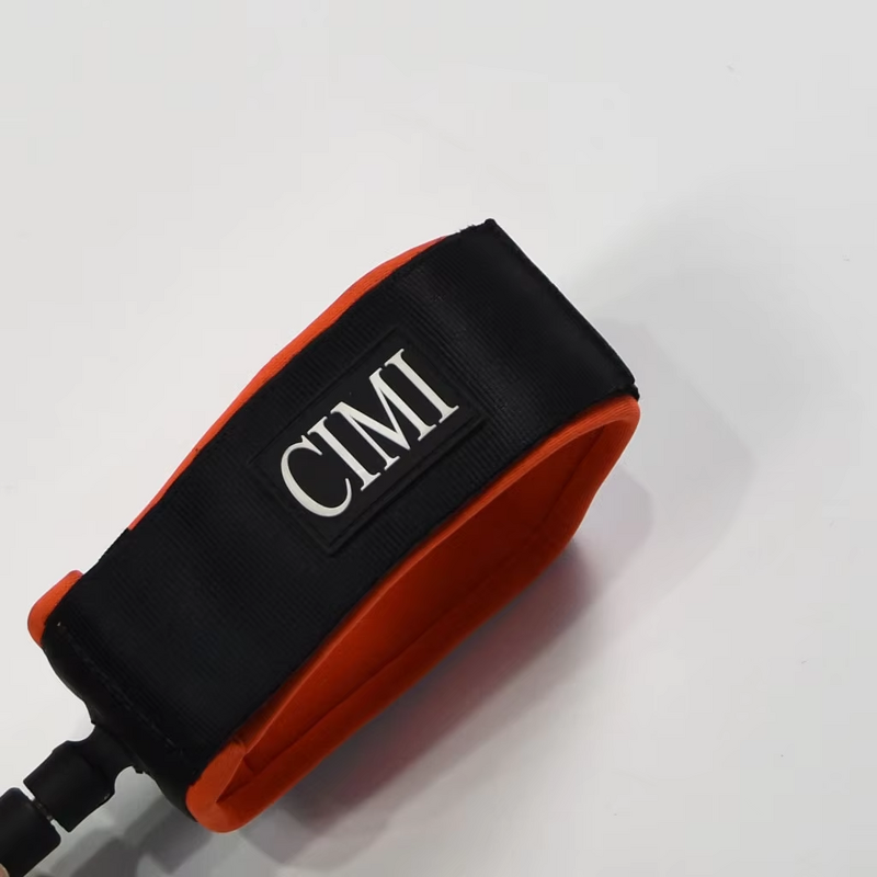 SUP Surfboard Leash Factory - OEM/ODM Custom SUP Surfboard Leash TPU Surf Leash Coiled Ankle Cuff Knee Cuff Leash