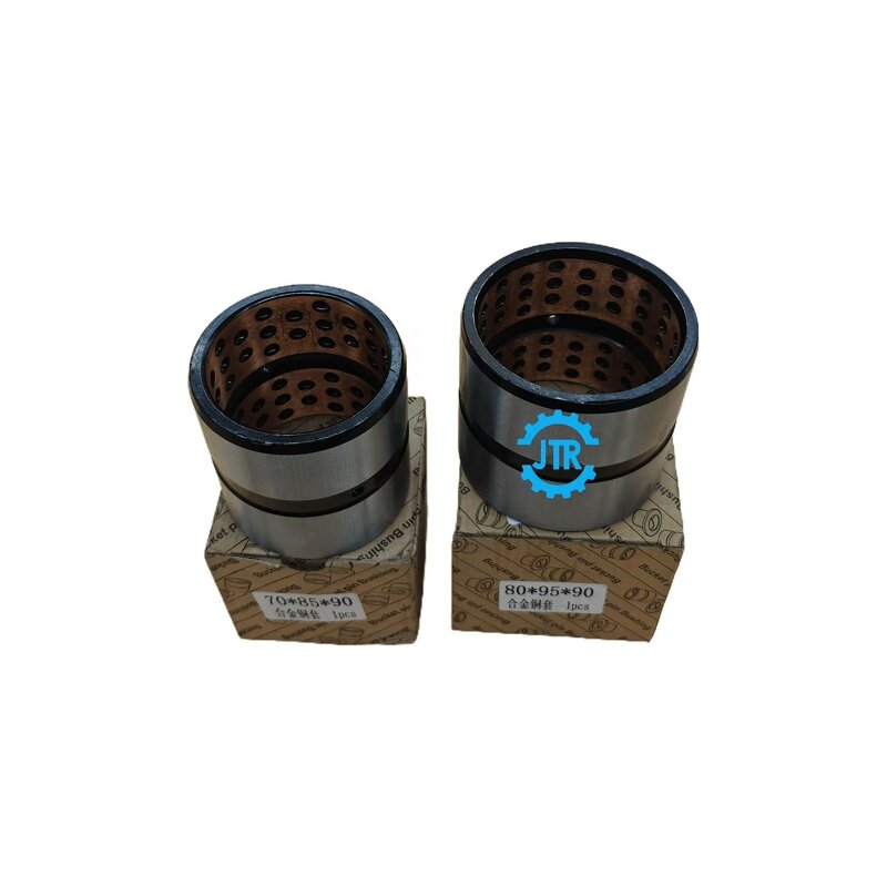 Iron Bushing Copper Bushing Factory - OEM/ODM Custom 80X95X90MM Iron Bushing Copper Bushing for Excavator Crane