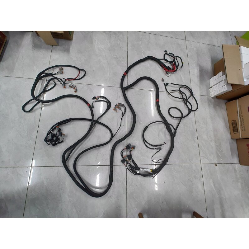 Excavator Wiring Harness Manufacturer - OEM/ODM Custom Excavator Spare Parts Wiring Harness 20Y-06-31614 for PC200-7
