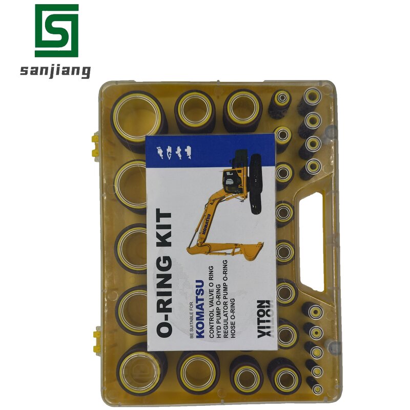 O Ring Kit Manufacturer - OEM/ODM Custom Komatsu PC Giant O Ring Kit Fluorine Rubber