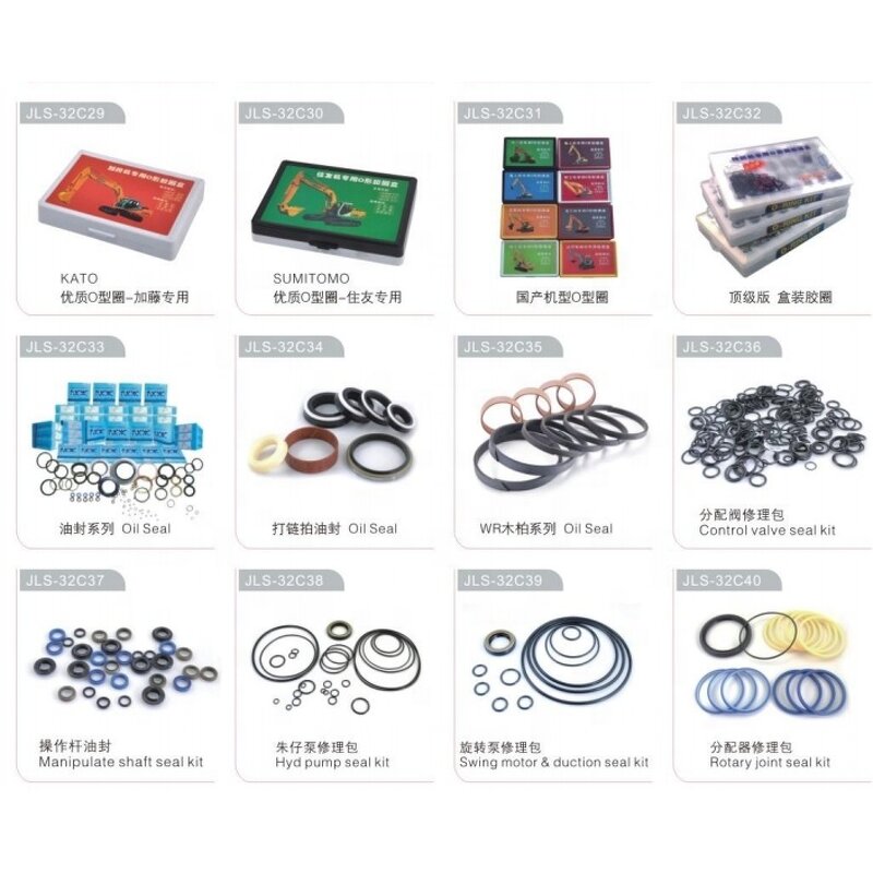 Bucket Seal Kit Factory - OEM/ODM Custom Bucket Seal Kit for PC200-7 PC200-8