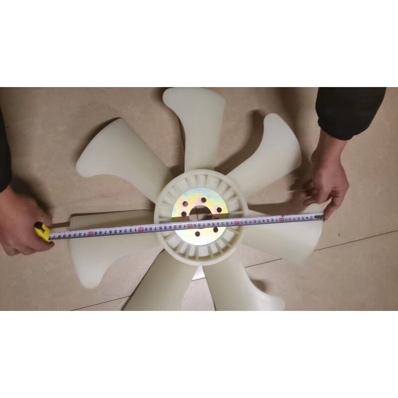 Cooling Fan Blade Factory - OEM/ODM Custom 4D102 Excavator Cooling Fan Blade 6006238550