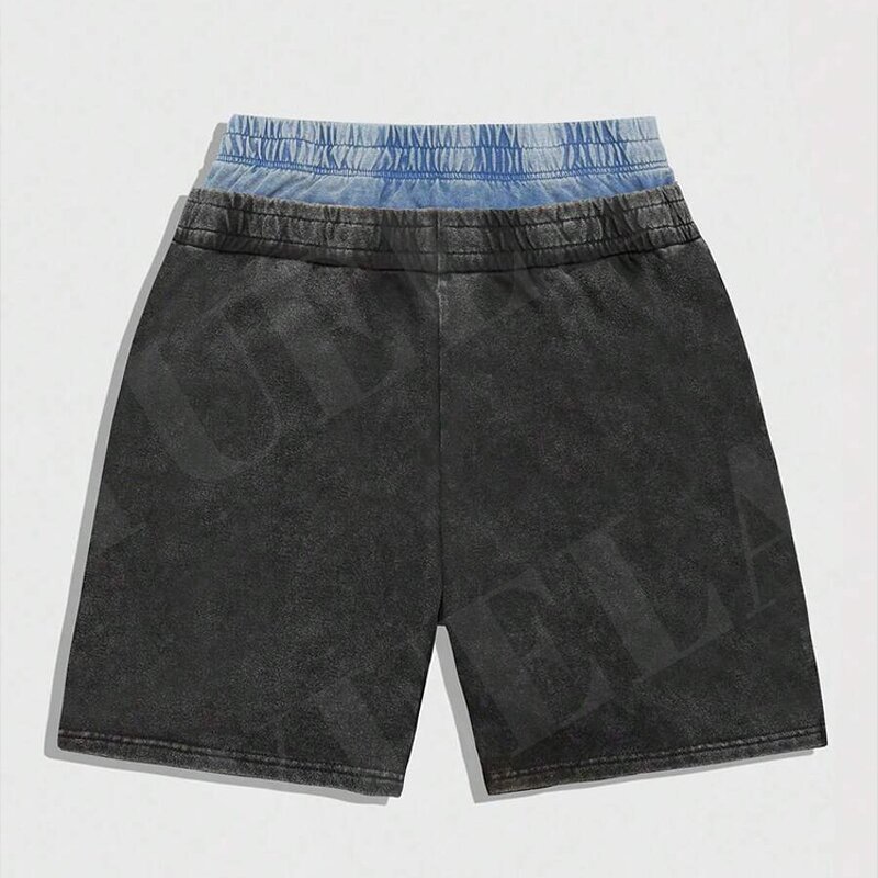 Men's Casual Cargo Shorts Manufacturer - OEM/ODM Custom Manufacturer Men's Casual Fashion Cargo Shorts Contrast Color Belt