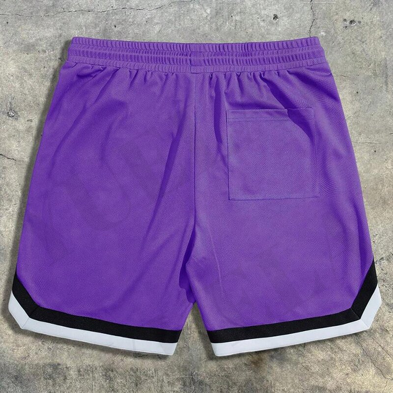 Men's Joggers Shorts Factory - OEM/ODM Custom Mens Street Wear Loose Joggers Fitness Running Shorts Polyester Fabric