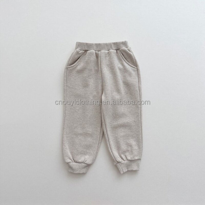 Boys' Active Sweatpants Set Manufacturer - OEM/ODM Custom Boys' 2-Piece Active Sweatpants Set 100% Cotton Fleece Hoodie