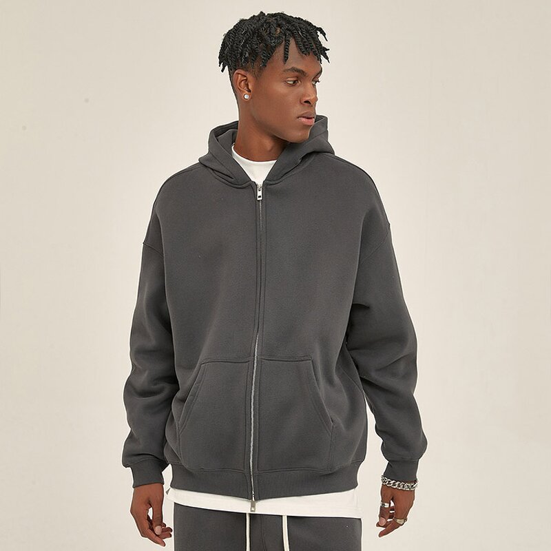 Zipper Hoodie Manufacturer - OEM/ODM Custom High Quality Men's Zipper Hoodie Wholesale Logo 3D Print