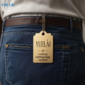 Hangtag Swing Tag Manufacturer - OEM/ODM Custom Luxury Paper Hangtag Swing Tag Sustainable Brand Logo Print for Clothing