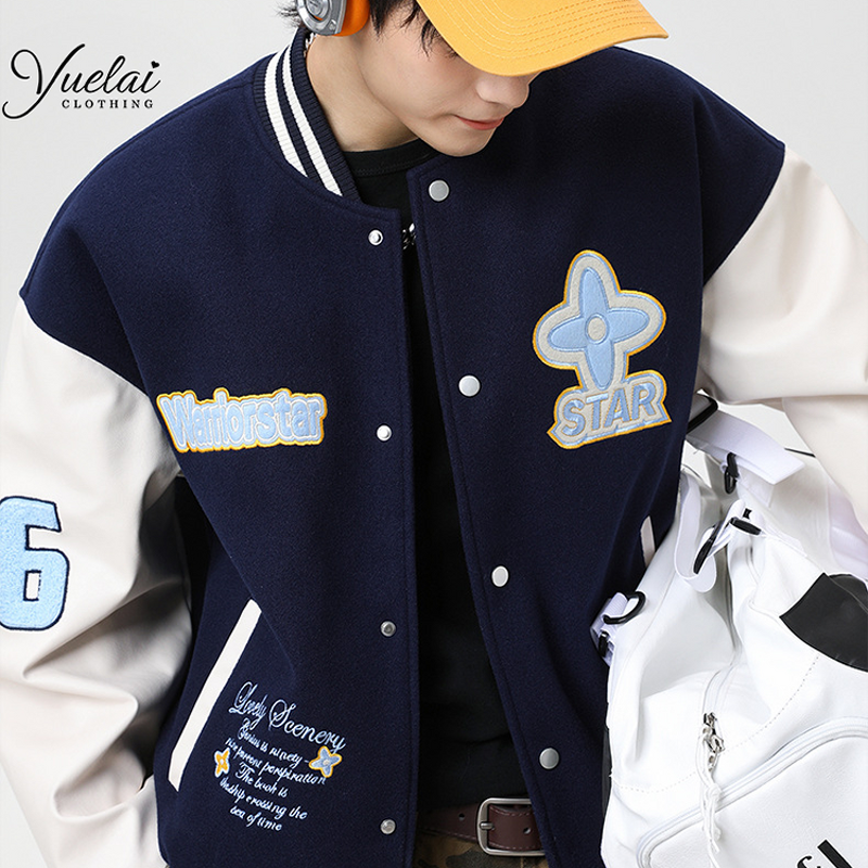 Baseball Jacket Manufacturer - OEM/ODM Custom Hot Sale Design Unisex Embroidered Uniform Heat Transfer Printing Baseball