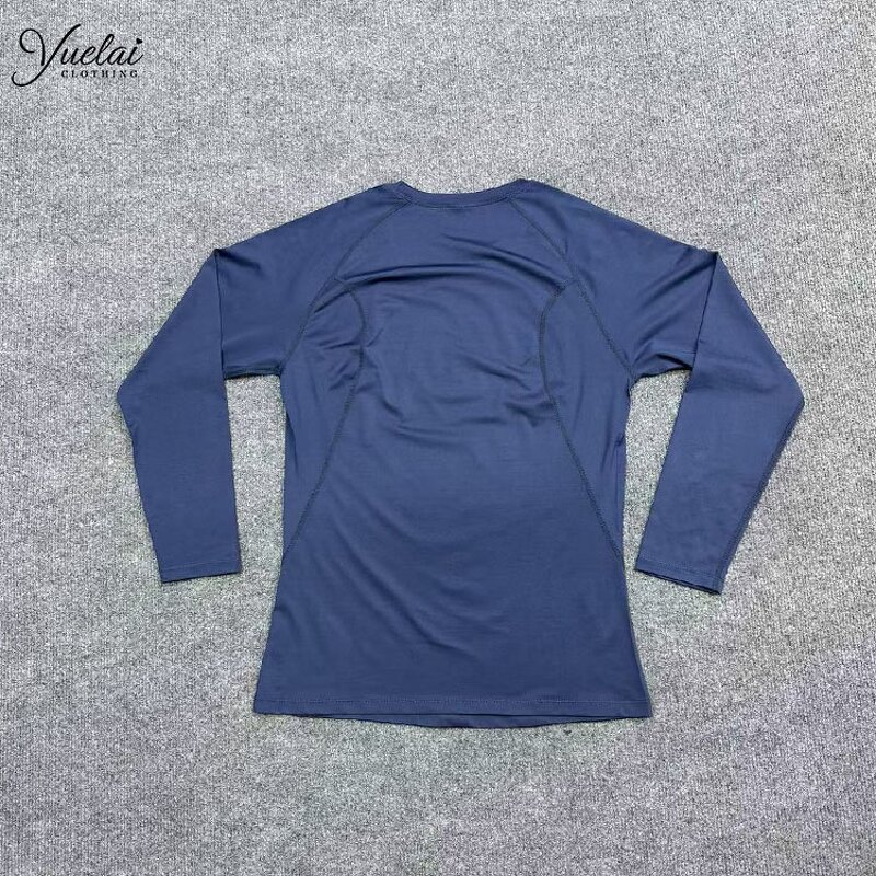 Men's Athletic T-Shirts Manufacturer - OEM/ODM Custom Wholesale Men's Athletic Gym T-Shirts Quick Dry Long Sleeve 100% Cotton