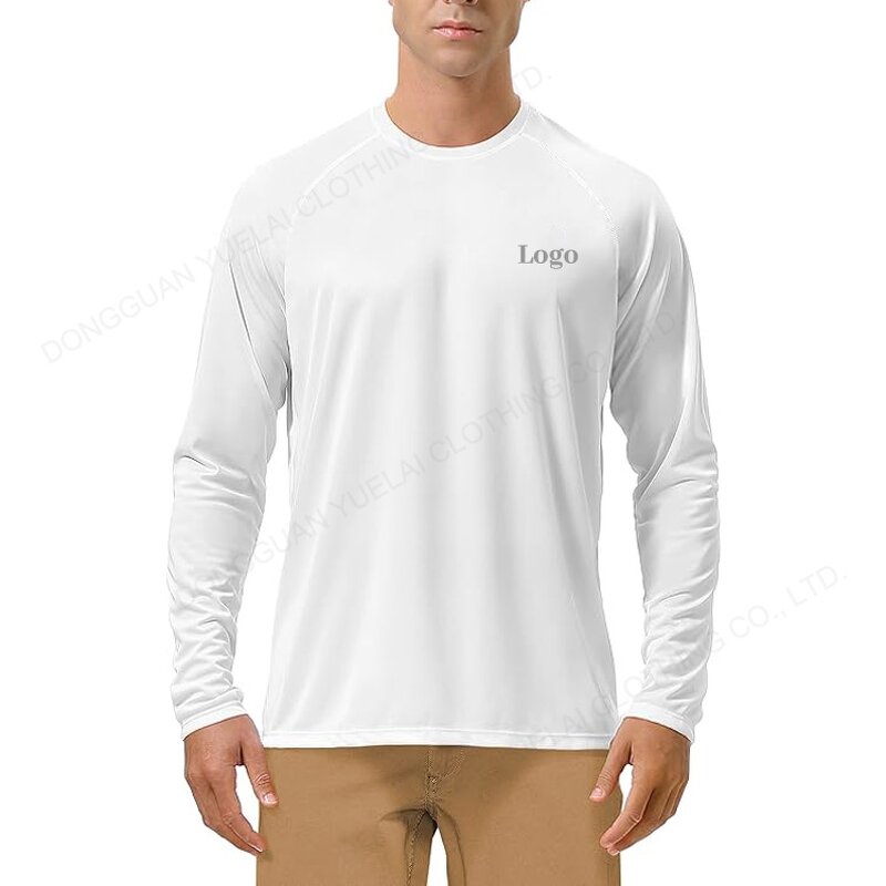 Long Sleeve T Shirt Factory - OEM/ODM Custom Clothing Manufacturers Plain Blank Loose Fit Long Sleeve T Shirt Modal Moisture