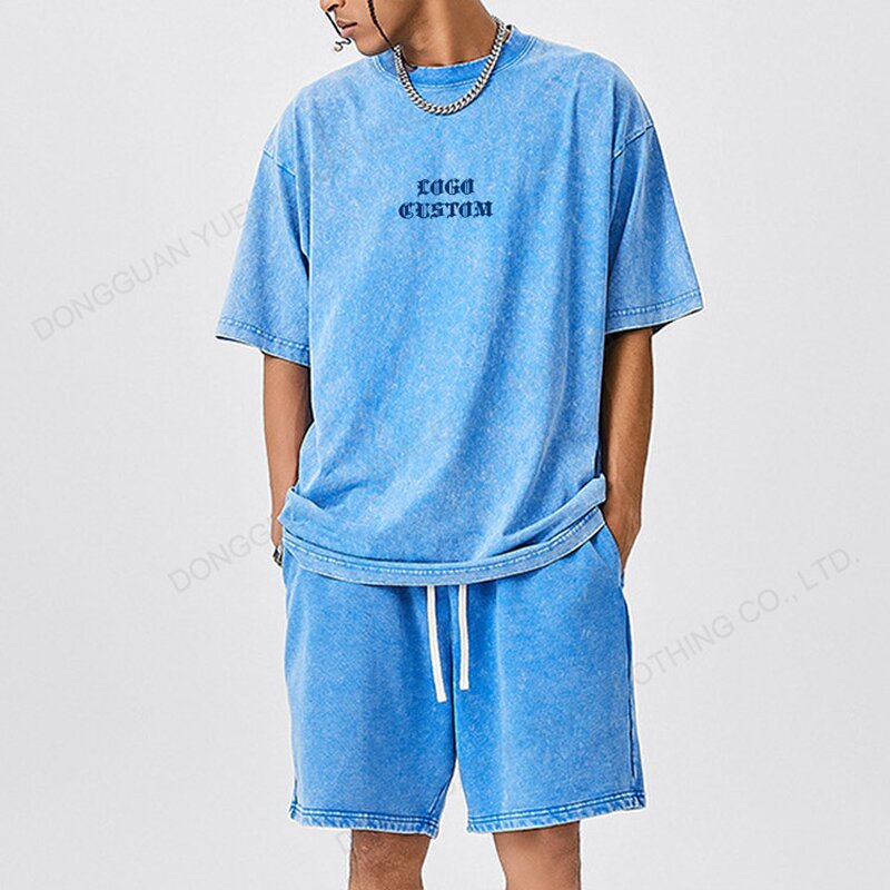 Men's T-Shirts Manufacturer - OEM/ODM Custom Wholesale Men's 100% Cotton T-Shirts High Quality Boxy Fit Oversized