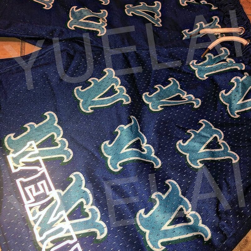 Full Print Graphic Mesh Shorts Factory - OEM/ODM Custom Logo Fashion Full Print Graphic Mesh Shorts Sports Casual Loose