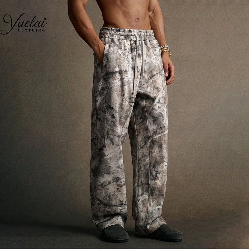 Winter Sweatpants Joggers Factory - OEM/ODM Custom Winter 340gsm Cotton Premium Essentials Baggy Casual Loose Running