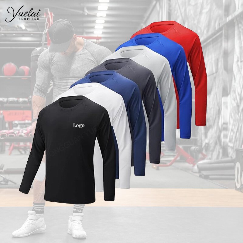 Long Sleeve T Shirt Factory - OEM/ODM Custom Clothing Manufacturers Plain Blank Loose Fit Long Sleeve T Shirt Modal Moisture