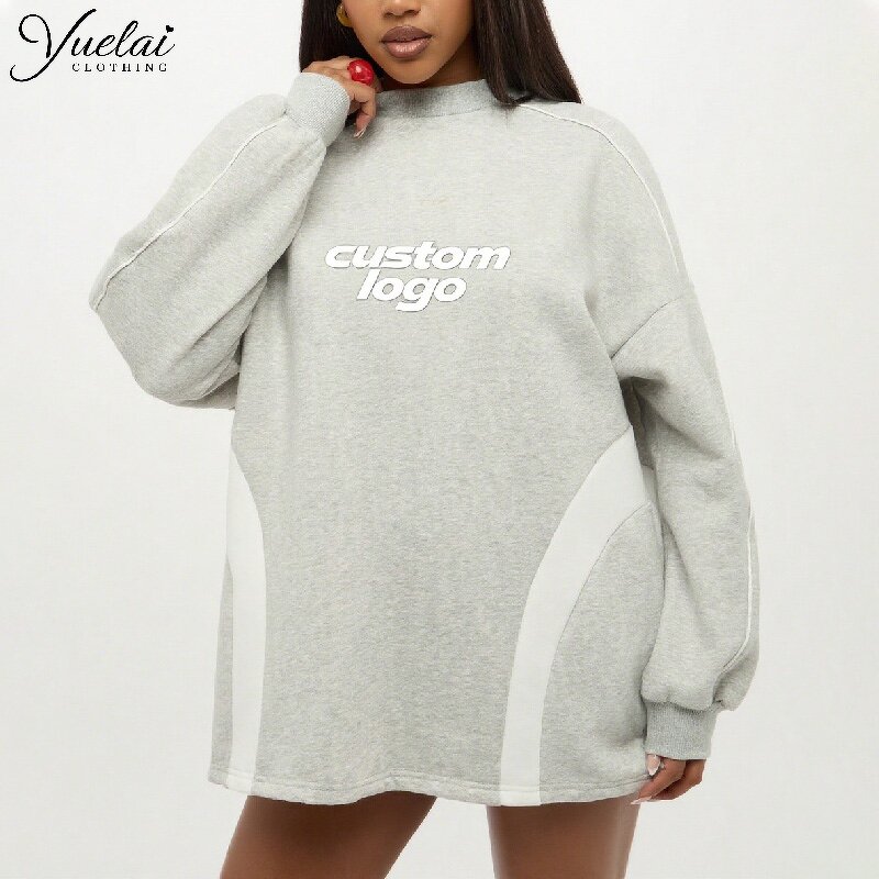 Crew Neck Hoodie Factory - OEM/ODM Custom Logo Breathable Crew Neck Hoodie Women Fitness Pullover Unisex