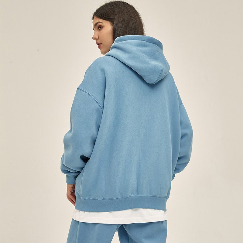 Sweatshirt Factory - OEM/ODM Custom High Quality Unisex Sweatshirt Embroidered Logo Hooded Zip