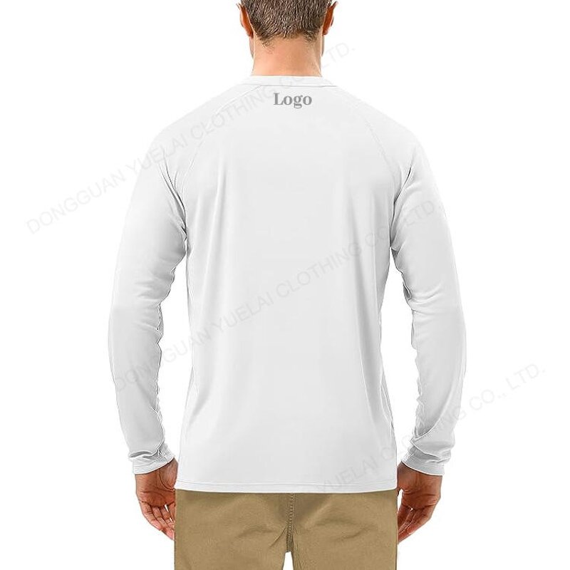 Men's Long Sleeve Shirt Factory - OEM/ODM Custom Men's Long Sleeve T-Shirts Slim Fit Modal Fabric Quick Dry Breathable