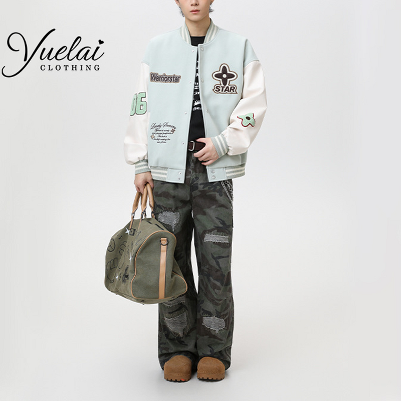 Baseball Jacket Manufacturer - OEM/ODM Custom Hot Sale Design Unisex Embroidered Uniform Heat Transfer Printing Baseball