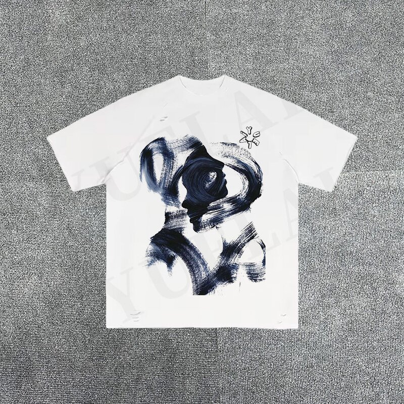 Acid Wash T-Shirt Factory - OEM/ODM Custom Clothing Manufacturers High Quality Men's Acid Wash T-Shirt 100% Cotton