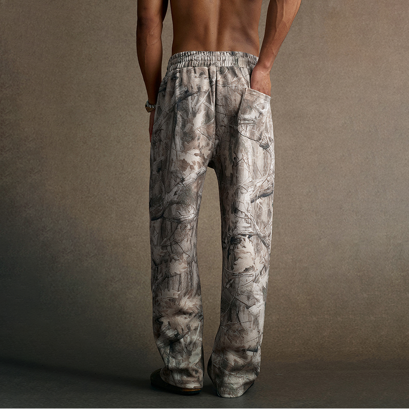 Winter Sweatpants Joggers Factory - OEM/ODM Custom Winter 340gsm Cotton Premium Essentials Baggy Casual Loose Running