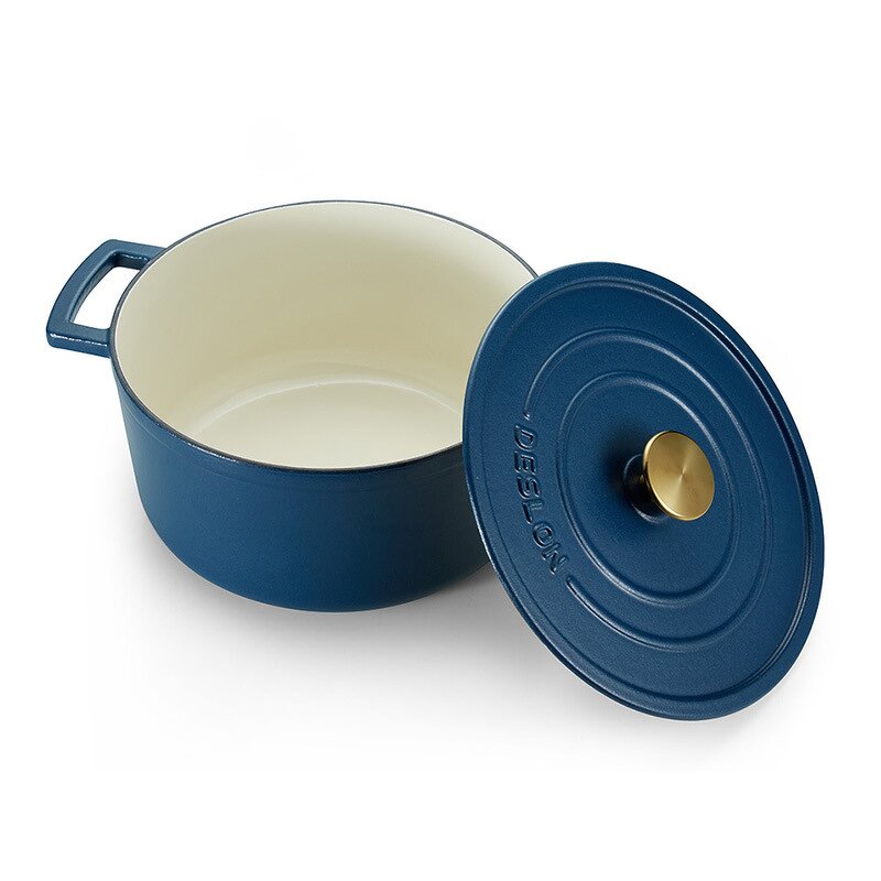 Cast Iron Dutch Oven Manufacturer - OEM/ODM Custom Classic Cast Iron Dutch Oven Soup Pot Enamel Steel Ceramic for Induction