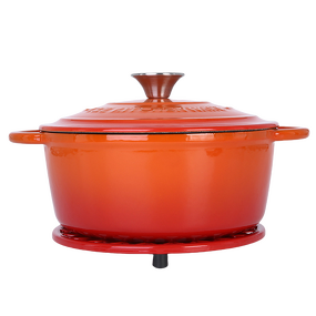 Enamel Stew Pot Set Factory - OEM/ODM Custom New High-Color Value Enamel Binaural Stew Pot Set Non-Stick Metal Steel