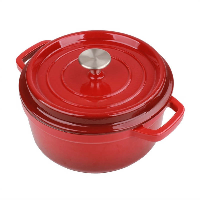 Enameled Cast Iron Cookware Set Factory - OEM/ODM Custom 3-Piece Enameled Cast Iron Cookware Set Custom Colors Dutch Oven