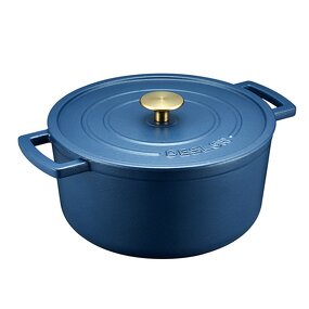 Cast Iron Dutch Oven Manufacturer - OEM/ODM Custom Classic Cast Iron Dutch Oven Soup Pot Enamel Steel Ceramic for Induction