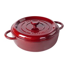 Cast Iron Stew Pot Set Factory - OEM/ODM Custom 28cm Classic Multi-Functional Cast Iron Stew Pot Set Large Capacity