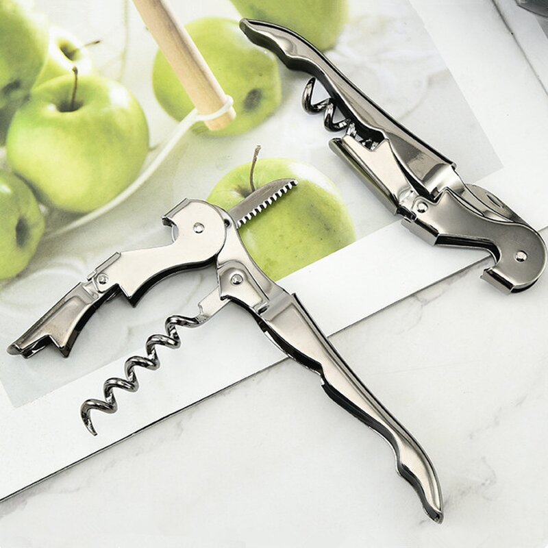 Champagne Wine Opener Factory - OEM/ODM Custom Kitchen Gadget Luxury Champagne Rose Gold Silver Barware Wine Opener