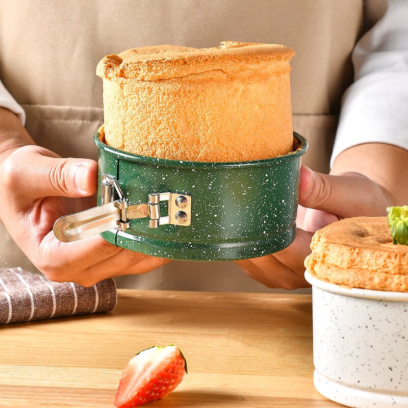 Springform Baking Pan Manufacturer - OEM/ODM Custom Non-stick Carbon Steel Leakproof Bakeware Round Springform Baking Pan