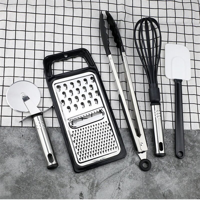 Home Kitchen Accessories Set Manufacturer - OEM/ODM Custom 38 Pcs Nylon Stainless Steel Home Kitchen Accessories Tools Set