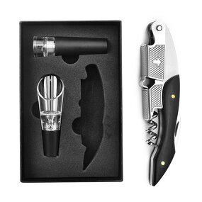 Wooden Stainless Steel Wine Opener Factory - OEM/ODM Custom High Quality Kitchen Gadgets Wooden Stainless Steel Wine Opener