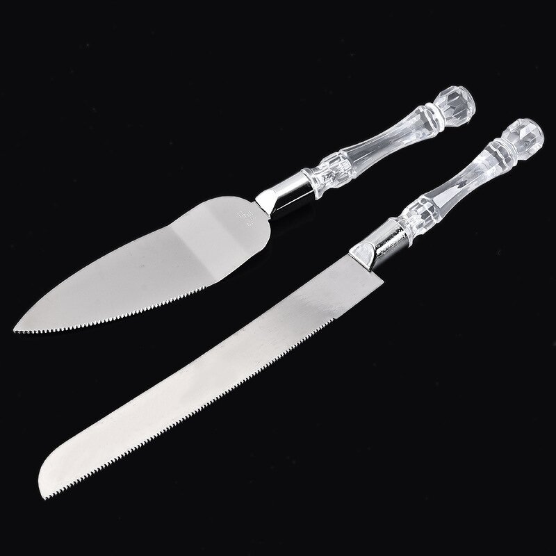 Wedding Cake Knife Factory - OEM/ODM Custom Hot Selling Kitchen Accessories Stainless Steel Wedding Cake Knife and Server