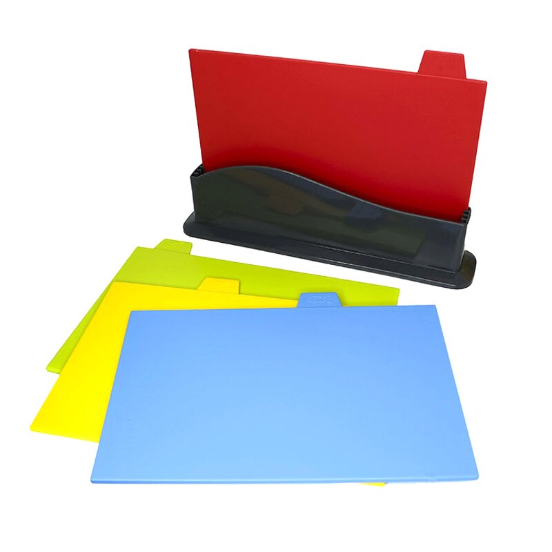 Plastic Cutting Board Set Manufacturer - OEM/ODM Custom 4-Piece Multifunctional Household Plastic Cutting Board Set Thickened