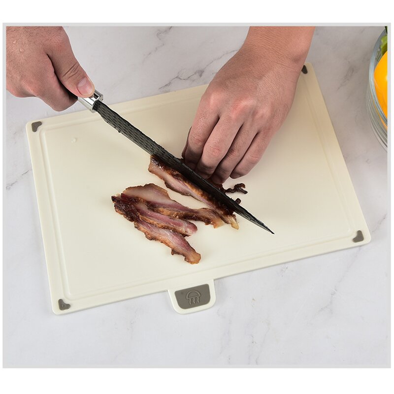 Plastic Chopping Board Set Manufacturer - OEM/ODM Custom Home Kitchen Accessories 4 Pieces Plastic Color Coded Chopping Board